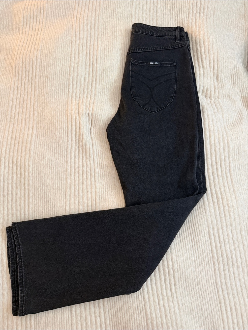 ROLLA'S Black Bootcut Jeans